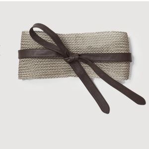 Obi Linen & Leather Belt
LAFAYETTE 148 NEW YORK